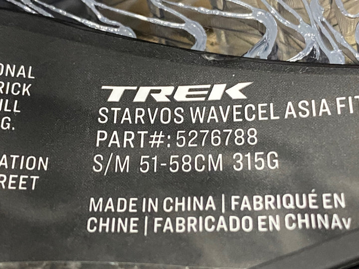 KC960 トレック TREK STARVOS WAVECEL ASIA FIT ヘルメット 白 S/M 51-58cm 2023/11製造