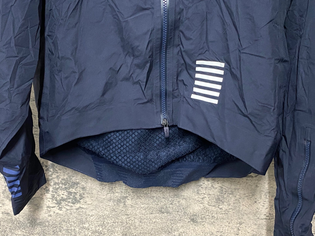 JU431 Rapha PRO TEAM INSULATED RAIN JACKET 長袖 レインジャケット 紺 M
