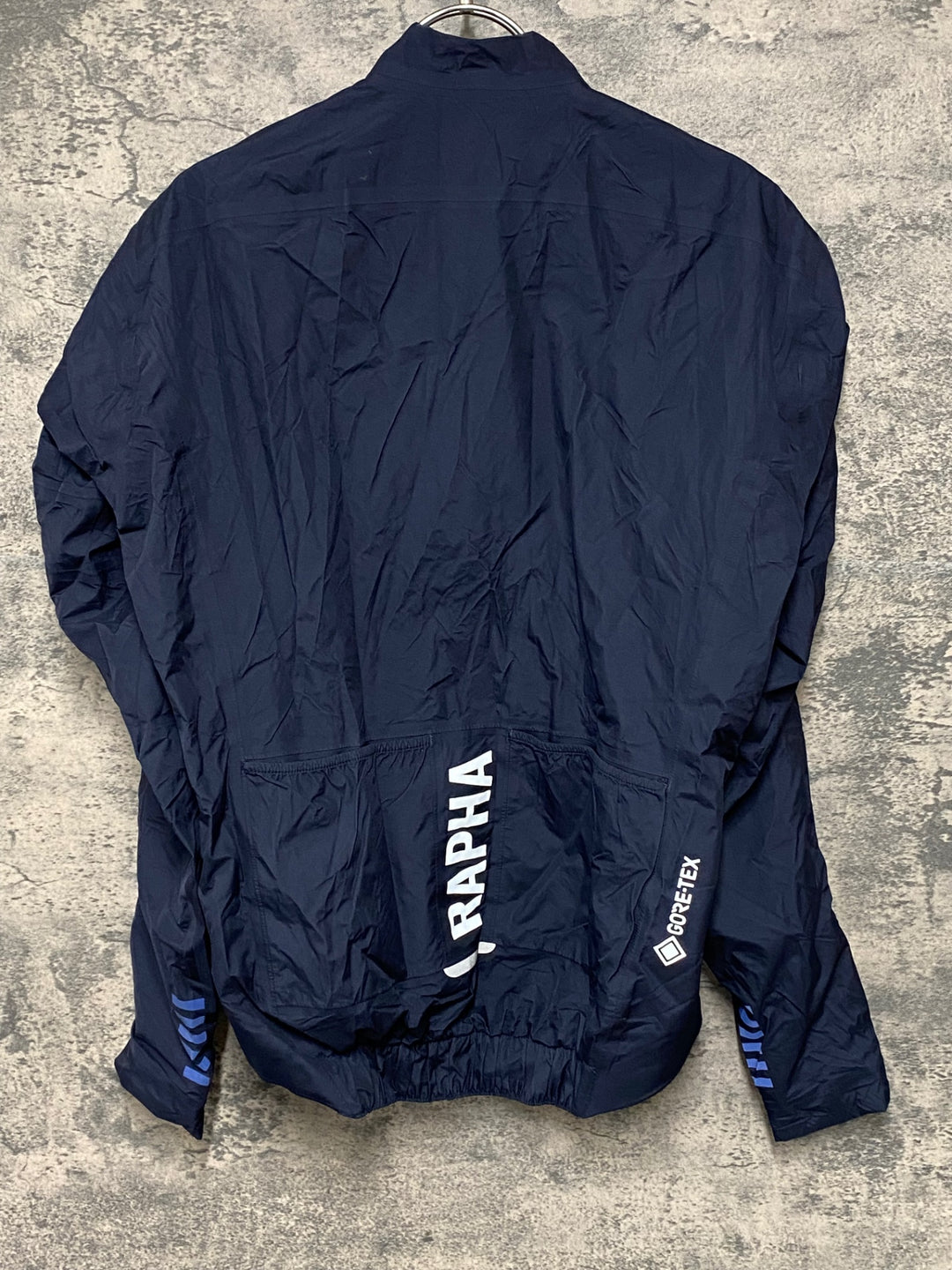 JU431 Rapha PRO TEAM INSULATED RAIN JACKET 長袖 レインジャケット 紺 M