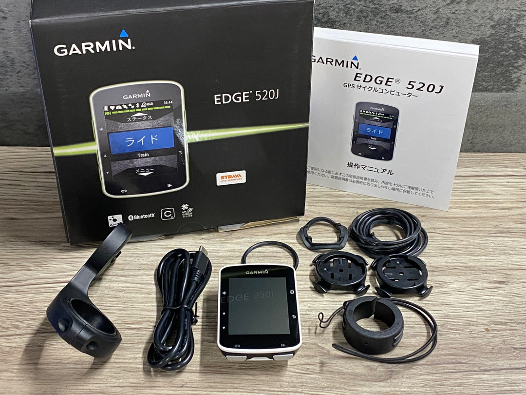 KA873 ガーミン GARMIN エッジ EDGE 520J サイクルコンピューター 起動OK