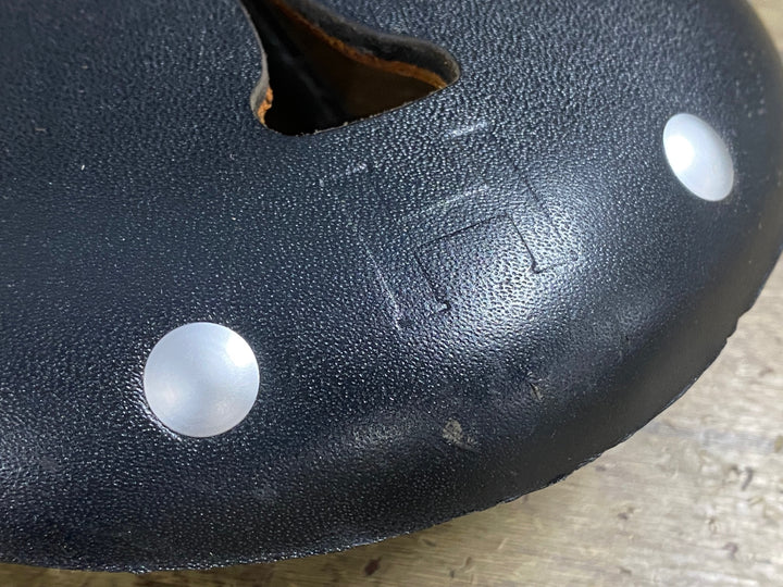 KN665 セラアナトミカ SELLE ANATOMICA H2 レザー サドル 黒 カーボンレール Stainless Steel Tubeレール付属