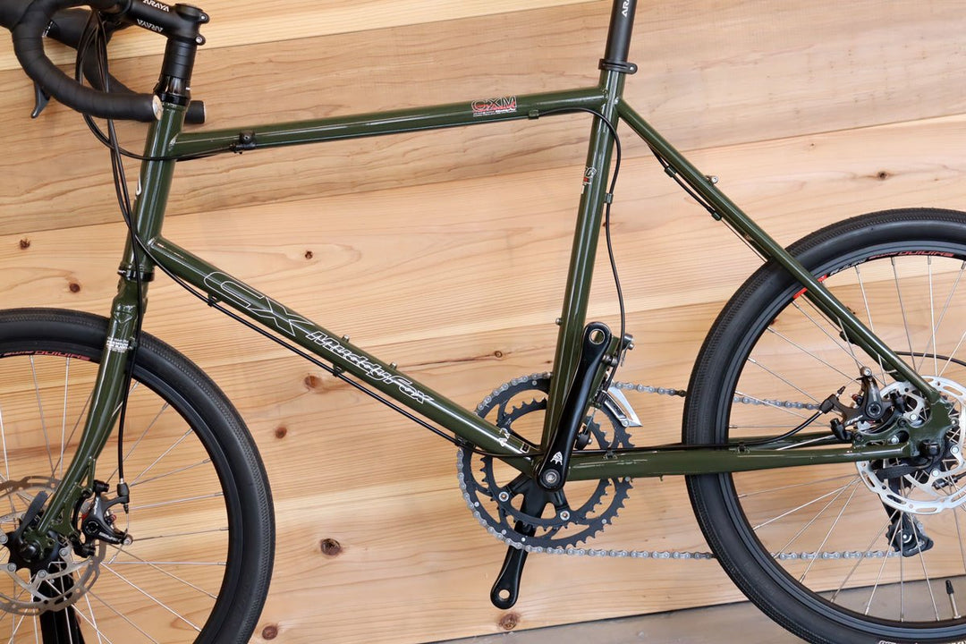 アラヤ ARAYA マディフォックス MuddyFox CX グラベル Gravel Mini 2024 クロモリ ミニベロ ロードバイク 【千葉店】