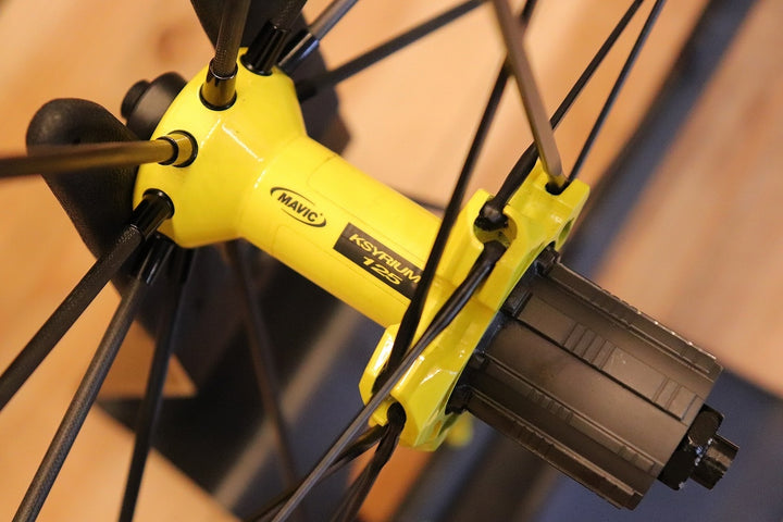 マビック MAVIC キシリウム KSYRIUM 125  アルミ クリンチャー ホイールセット シマノ 11S/12S ナローリム 15C 【芦屋店】