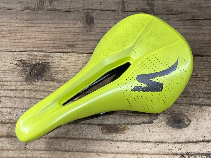 KI326 スペシャライズド SPECIALIZED POWER ARC EXPERT サドル 黄色 143mm Hollow Ti