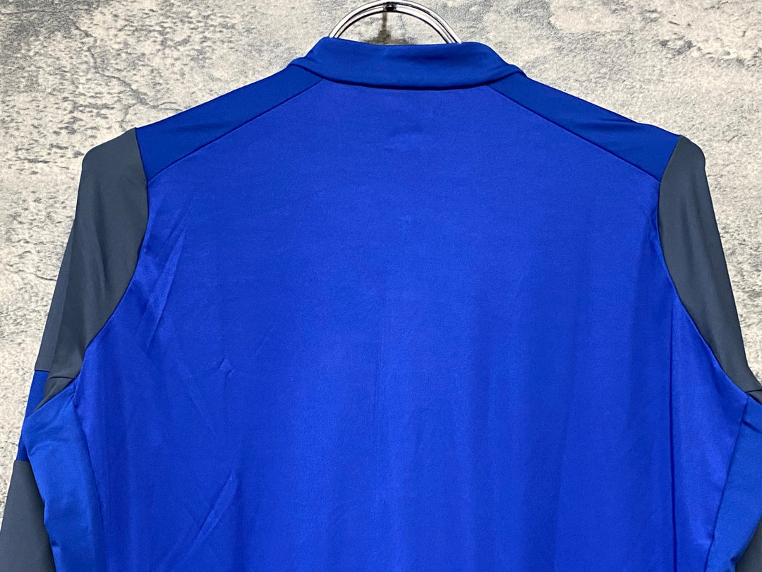 KC671 ラファ Rapha MEN’S PRO TEAM LONGSLEEVE TRAINING JERSEY 長袖 サイクルジャージ 青 L 未使用