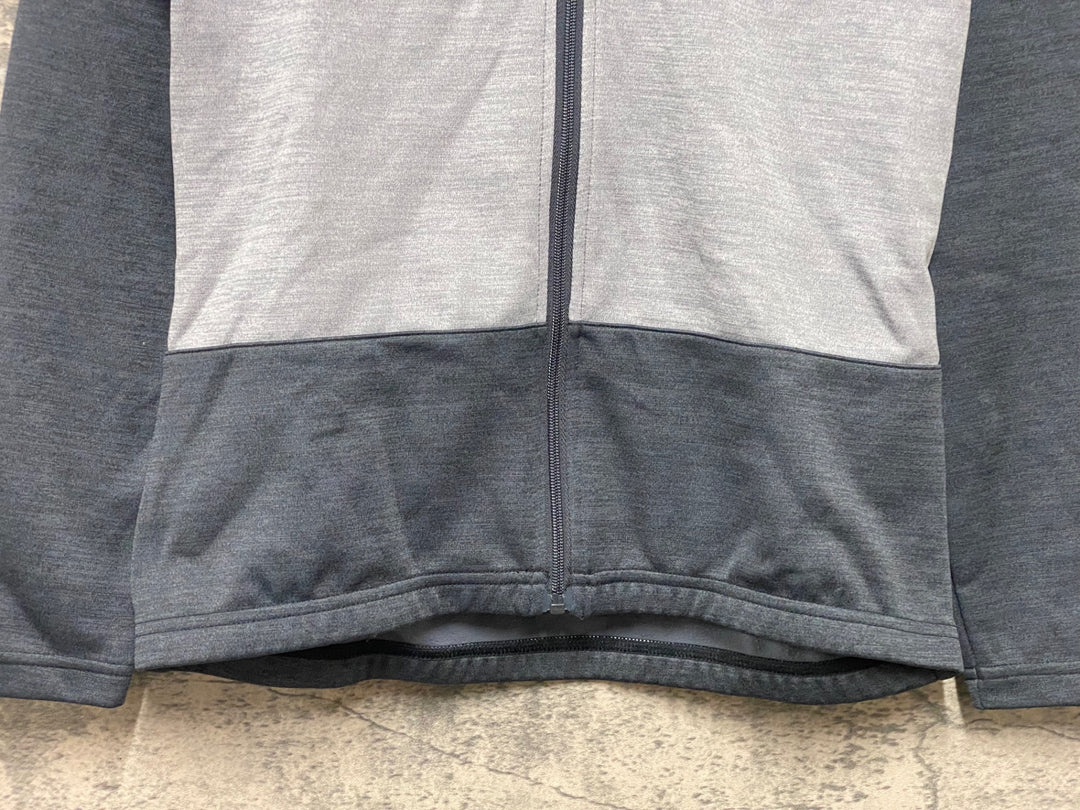 KA050 パールイズミ PEARL iZUMi 長袖 サイクルジャージ グレー サイズ不明 裏起毛