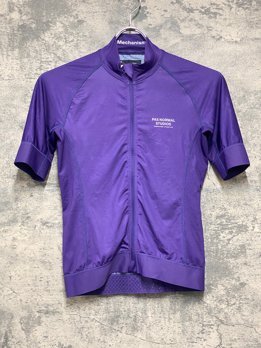 KJ287 パスノーマルスタジオ PAS NORMAL STUDIOS Men's Mechanism Jersey 半袖 サイクルジャージ 紫 S