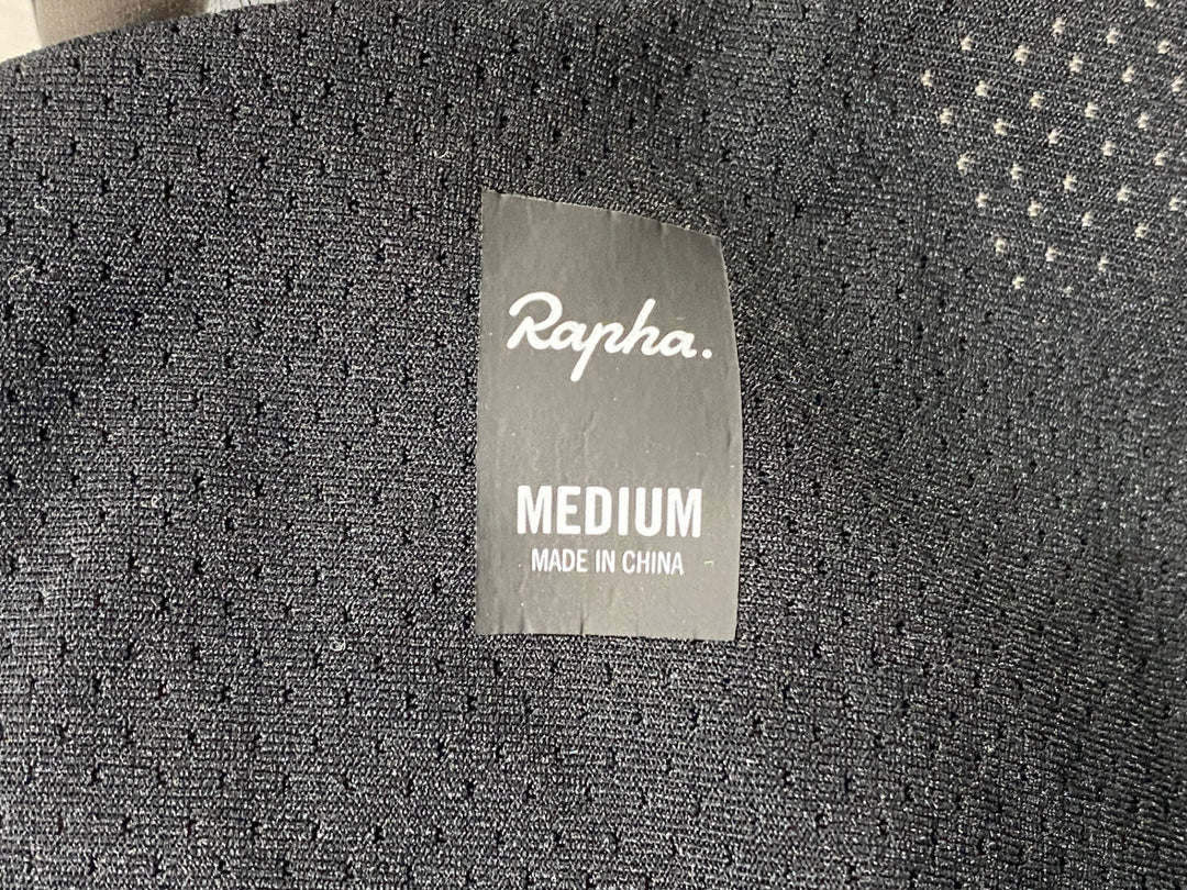 JD877 ラファ Rapha CARGO WINTER TIGHTS WITH PAD ビブタイツ 黒 M 裏起毛