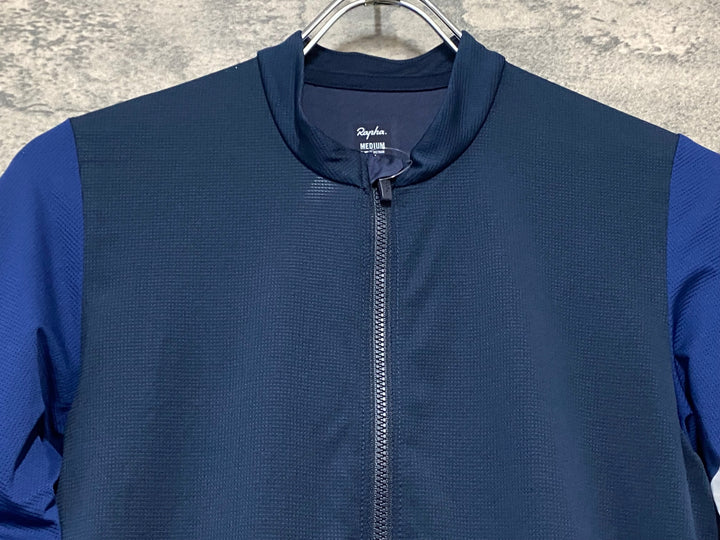 JW384 ラファ Rapha PRO TEAM TRAINING JERSEY 半袖 サイクルジャージ 黒紺 M