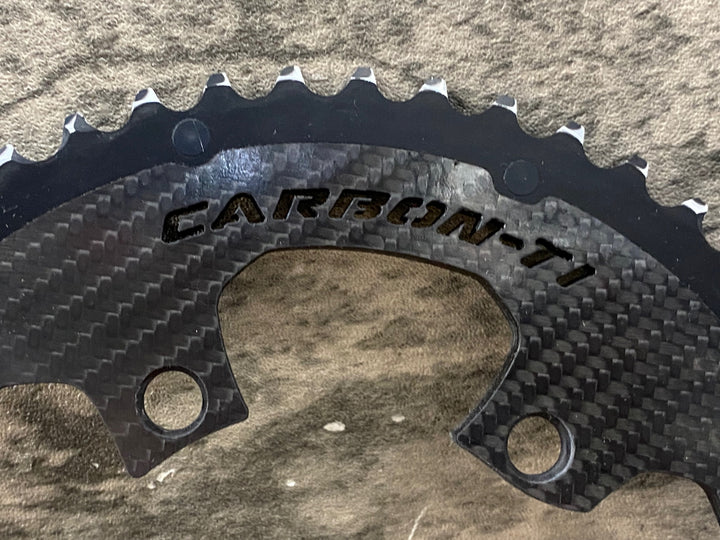 IT101 カーボンチ CarbonTi X-Ring チェーンリングセット 52/36T シマノ12s対応 ボルト付き