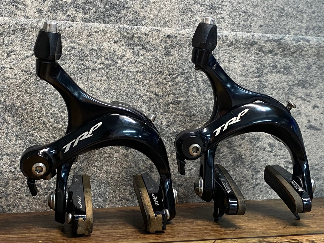 JF509 TRP HARDWARE BRAKE SET キャリパーブレーキ 前後セット ※固定ナット欠品