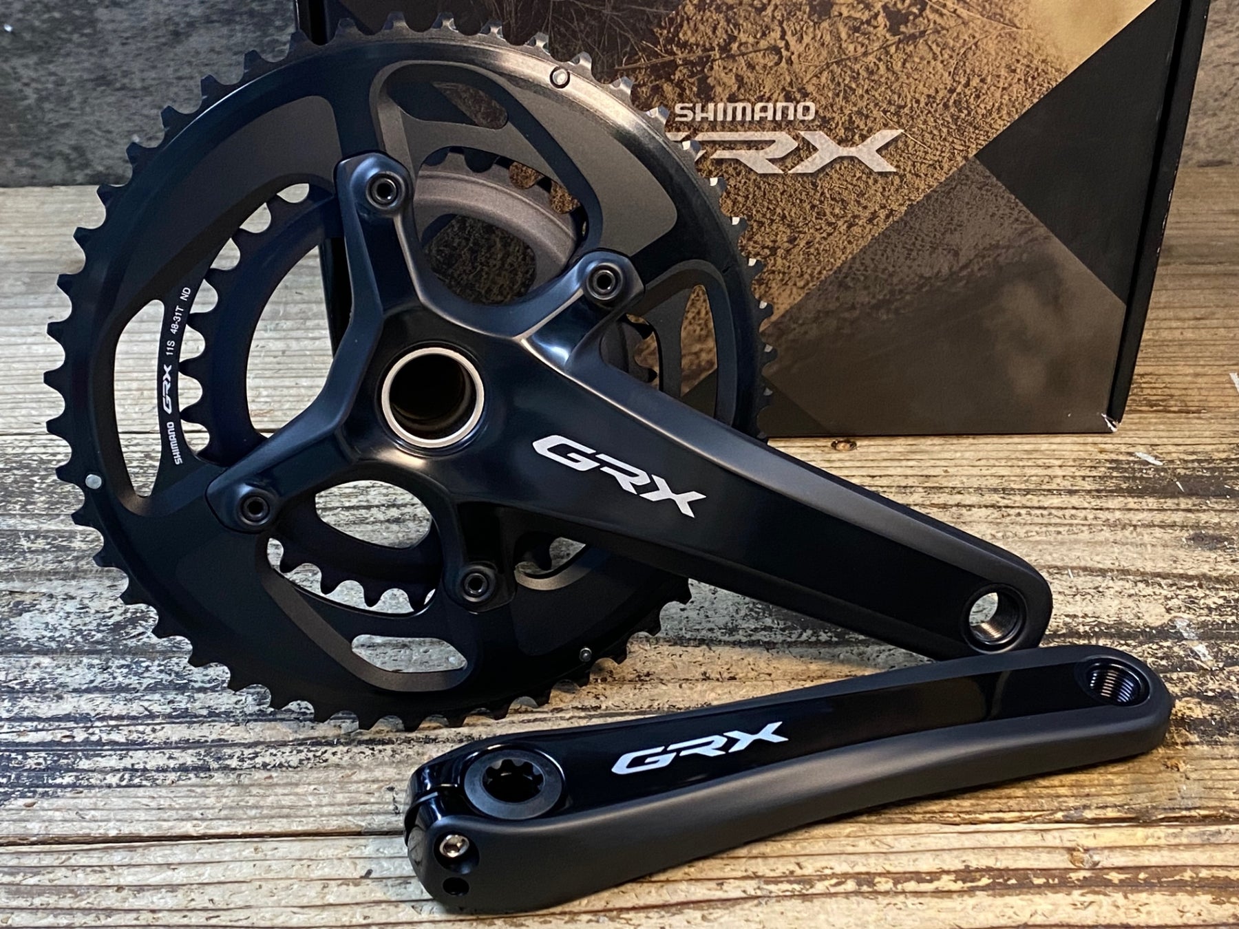JR720 シマノ SHIMANO GRX FC-RX810-2 クランクセット 48/31T 170mm