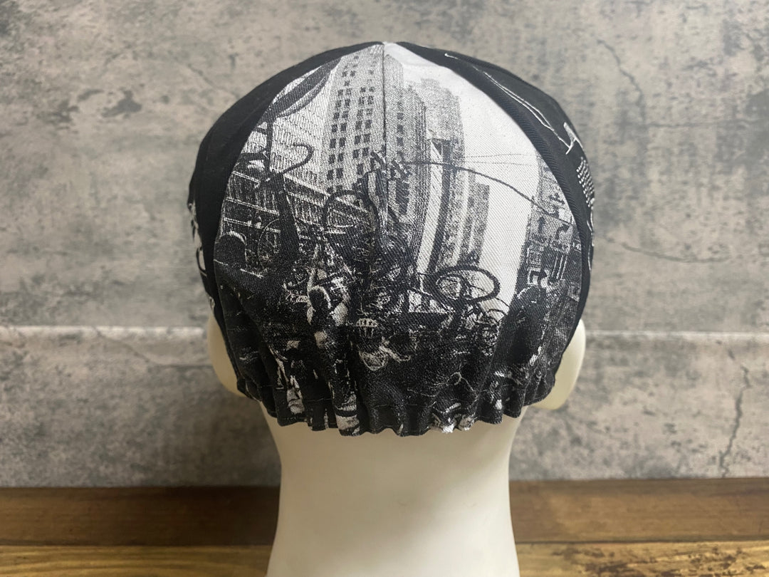 JY140 チネリ Cinelli NEWYORK サイクルキャップ 黒