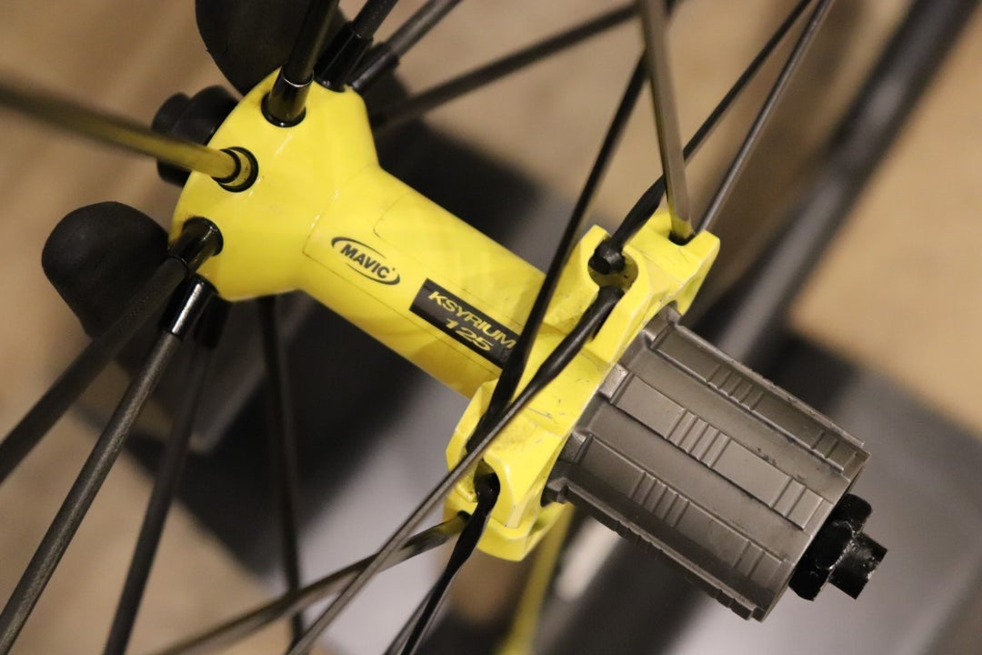 マヴィック MAVIC キシリウム KSYRIUM 125 アルミ クリンチャー シマノ 12/11S ホイールセット 【さいたま浦和店】