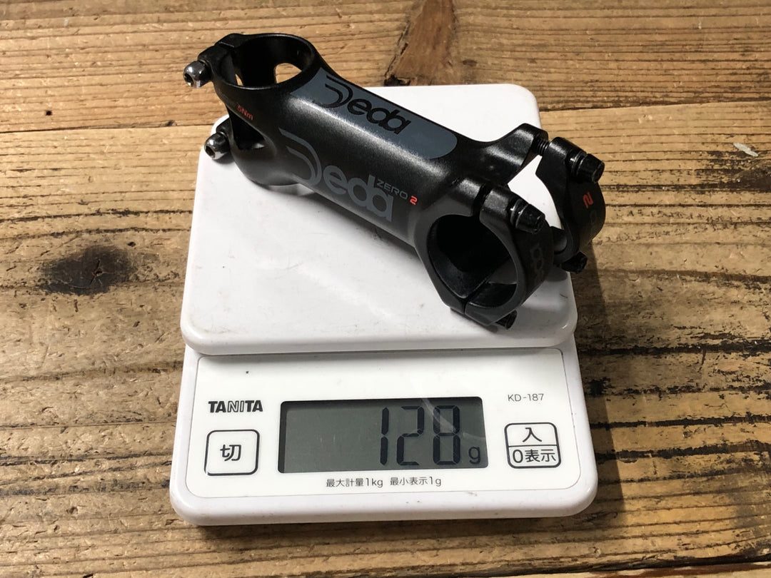 KN668 デダ Deda ZERO2 アルミ ステム 黒 90mm Φ31.7 OS 83°
