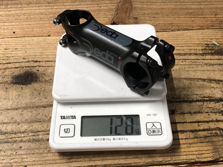KN668 デダ Deda ZERO2 アルミ ステム 黒 90mm Φ31.7 OS 83°
