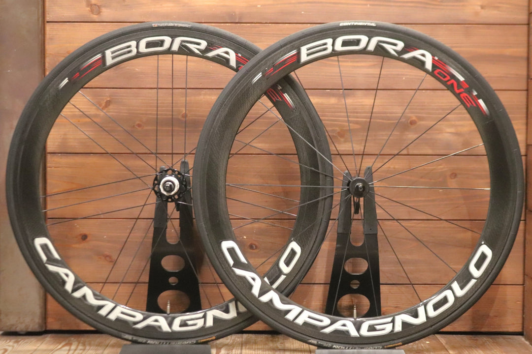 カンパニョーロ CAMPAGNOLO ボラワン BORA ONE カーボン チューブラー ホイールセット シマノ11S/12S ナローリム 【東京南麻布店】