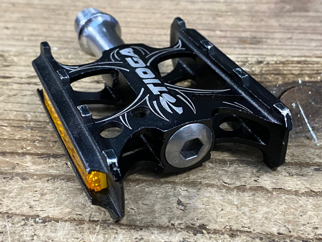 JW143 タイオガ TIOGA シュアーフット コンパクト SureFoot COMP フラットペダル 黒