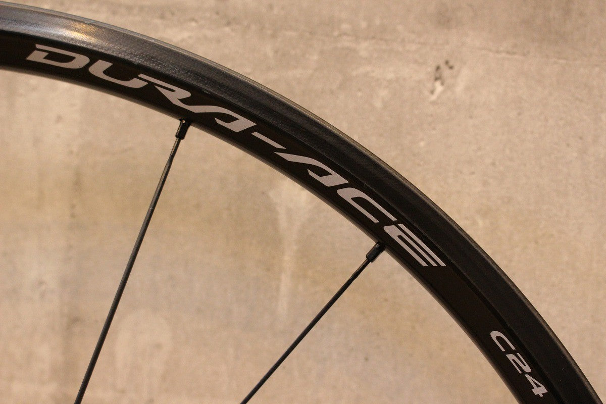 シマノ SHIMANO デュラエース DURA-ACE WH-9000-C24-TU-R カーボンチューブラー リアホイール シマノ 11/12S  外幅 20.8mm【名古屋店】