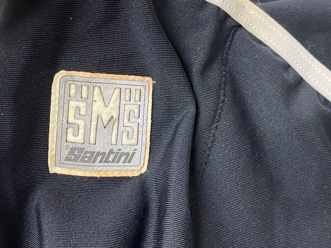 JI655 サンティーニ Santini 半袖サイクルジャージ 黒 L