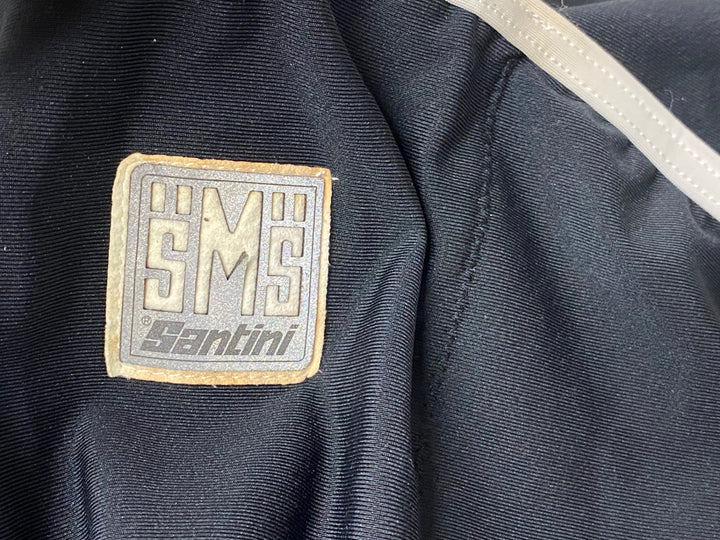 JI655 サンティーニ Santini 半袖サイクルジャージ 黒 L