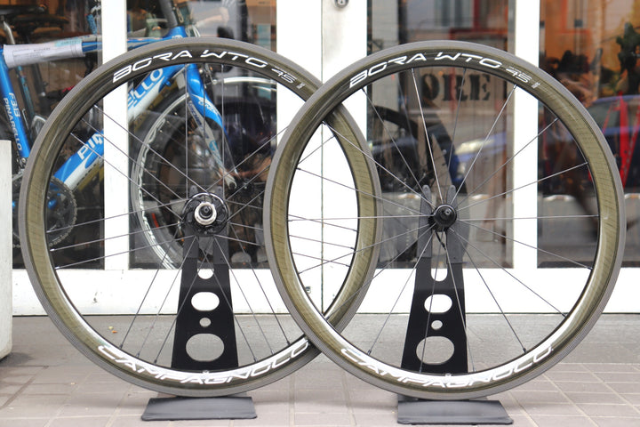 カンパニョーロ CAMPAGNOLO ボーラ BORA WTO 45 カーボン ホイールセット シマノ 11S/12S 19C 【横浜店】