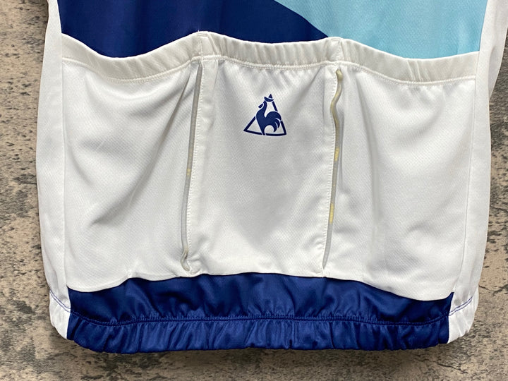 KA121 ルコックスポルティフ le coq sportif 半袖 サイクルジャージ 総柄 L