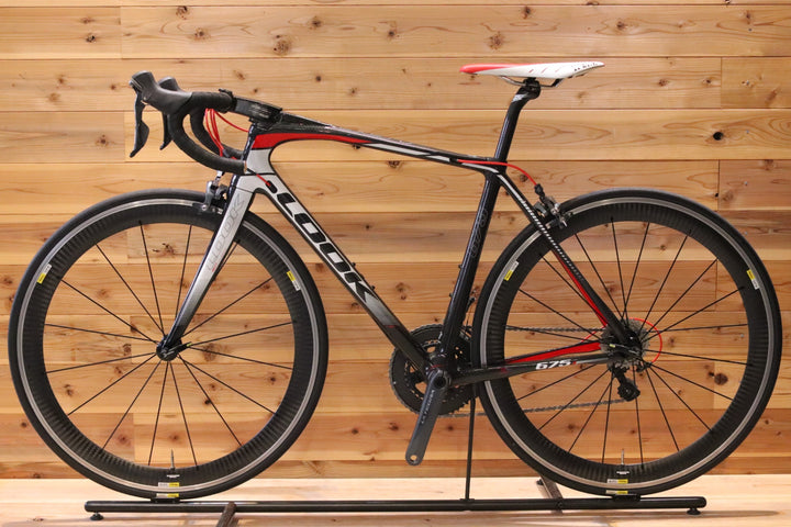 ルック LOOK 675 2015モデル 49(XS)サイズ シマノ アルテグラ 6800 11S COSMIC SLS RIM 13C カーボン ロードバイク 【広島店】