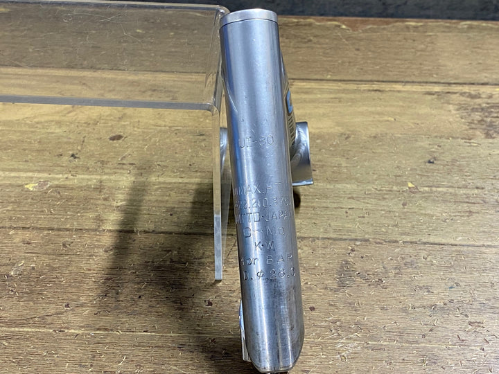 KP450 日東 NITTO UI-2 クロモリ スレッドステム 80ｍｍ Φ26.0 Φ22.2