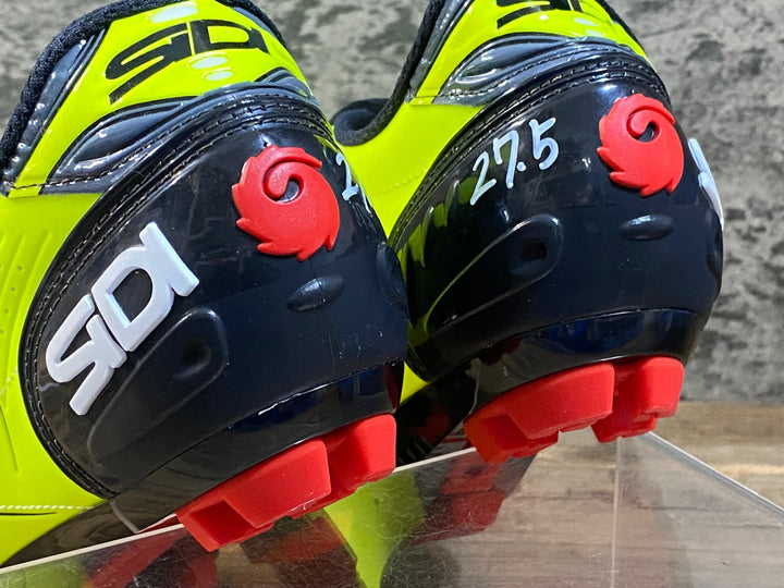 KG380 シディ SIDI TRACE MTB ビンディングシューズ 黄 SPD EU45 ※ペン字あり