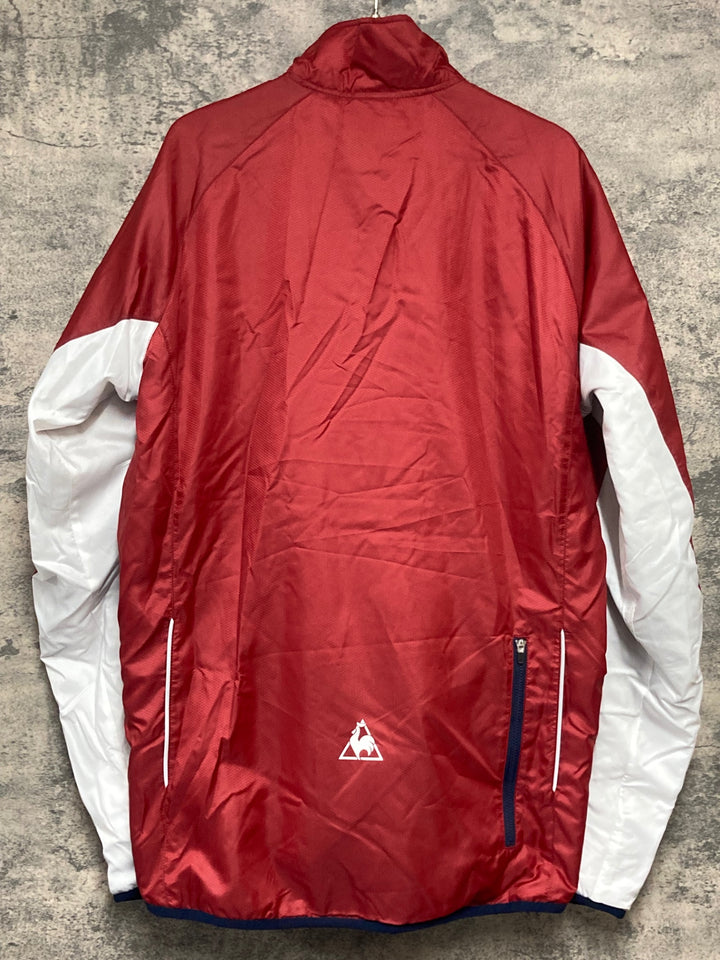 KK450 ルコックスポルティフ le coq sportif 長袖 サイクルジャケット 赤 O