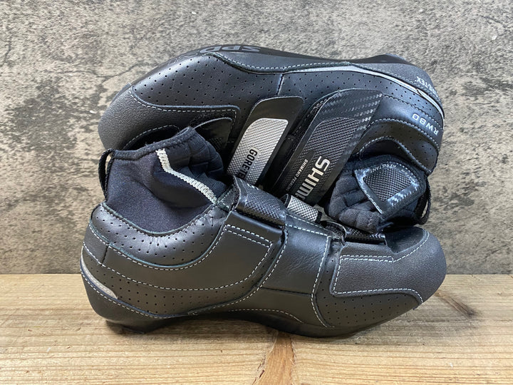 KB889 シマノ SHIMANO SH-RW80 ビンディングシューズ ブーツ SPD SPD-SL EU40 黒