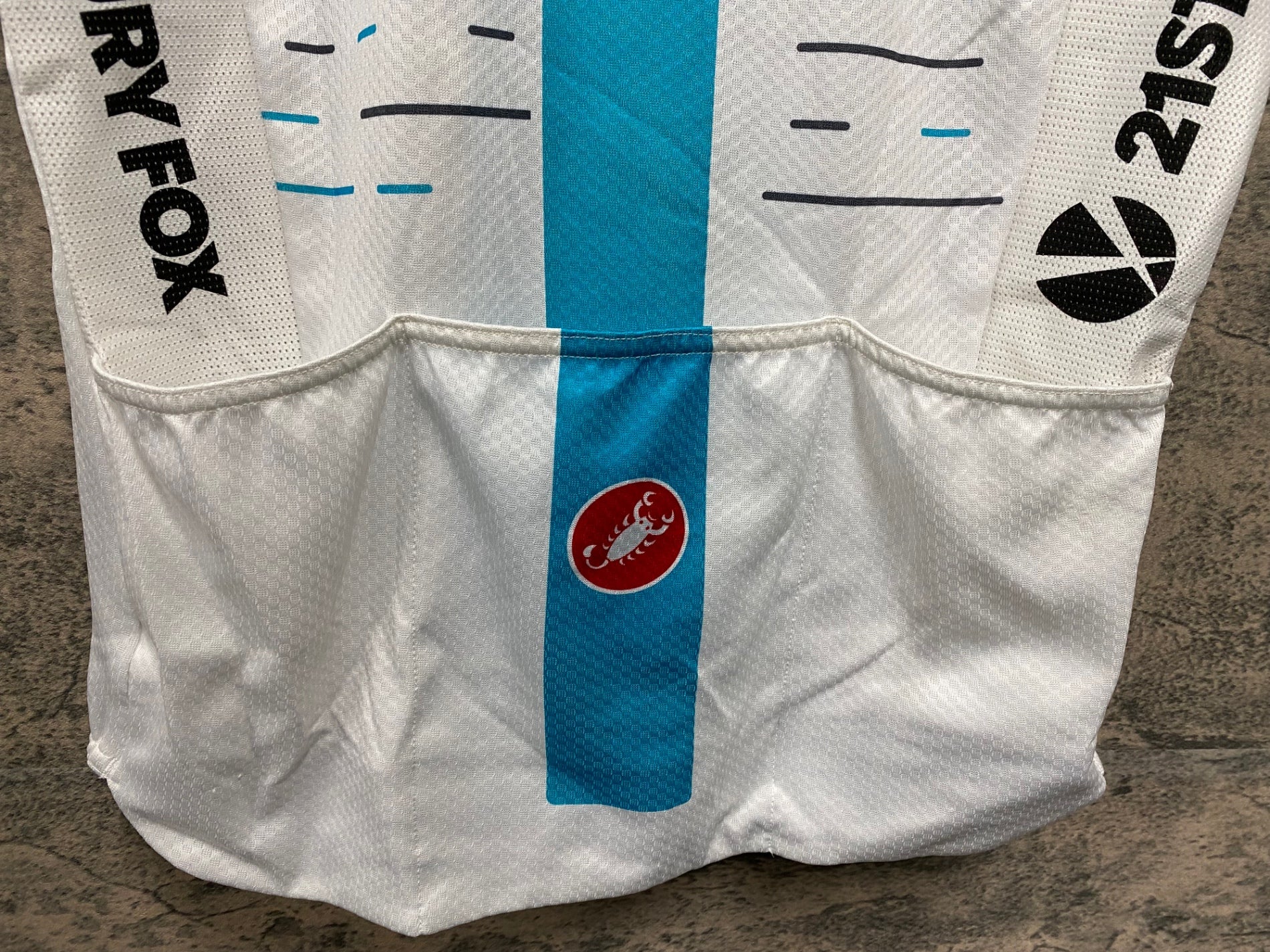 JV914 カステリ CASTELLI 半袖 サイクルジャージ 白 M TEAM Sky – BICI