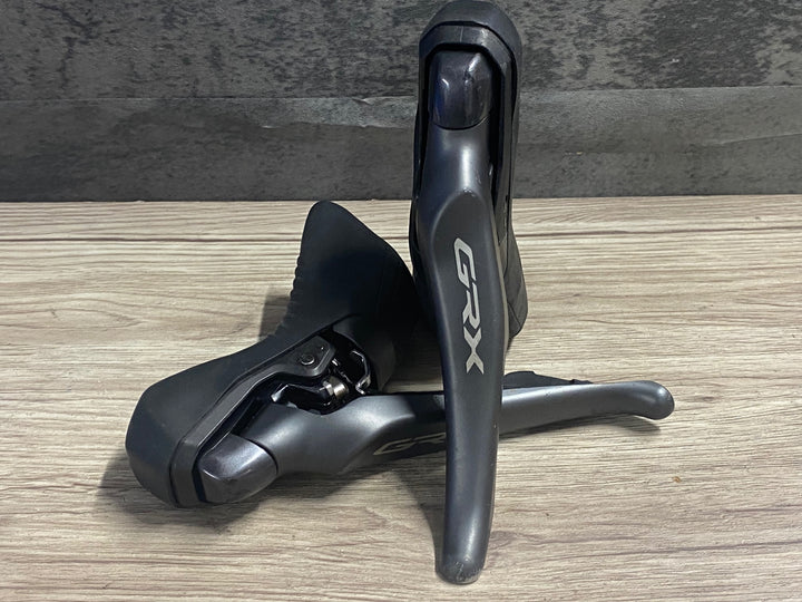 KI714 シマノ SHIMANO GRX ST-RX820 STIレバー 油圧 機械式 ※錆,腐食あり