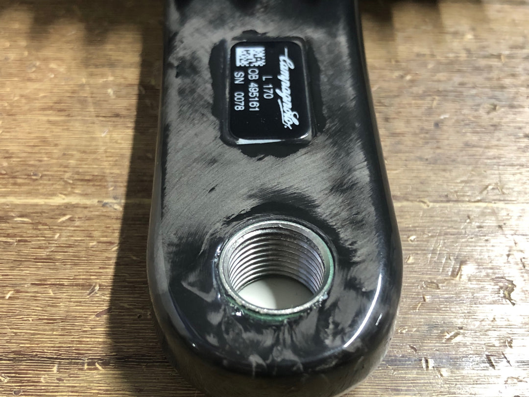 KA096 未使用 カンパニョーロ Campagnolo スーパーレコード SUPER RECORD クランクセット 170mm 52/36T 12S