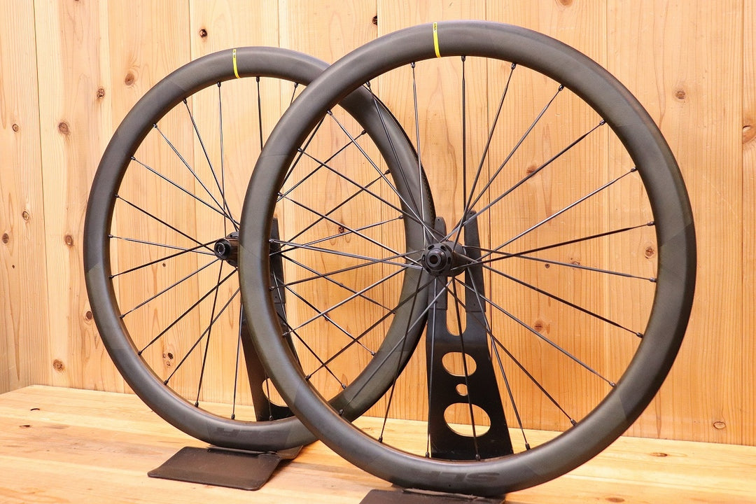 マヴィック MAVIC コスミック COSMIC SLR 45 DISC カーボン チューブレスレディ ホイールセット シマノ 11S/12S 【芦屋店】