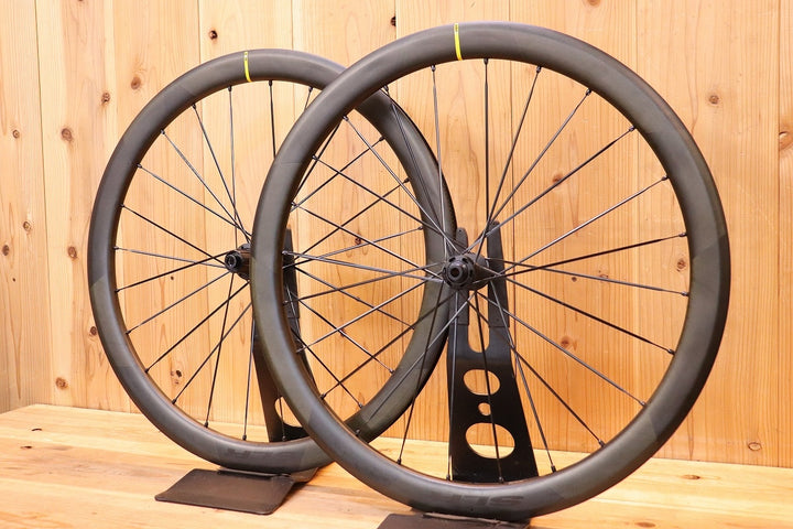 マヴィック MAVIC コスミック COSMIC SLR 45 DISC カーボン チューブレスレディ ホイールセット シマノ 11S/12S 【芦屋店】
