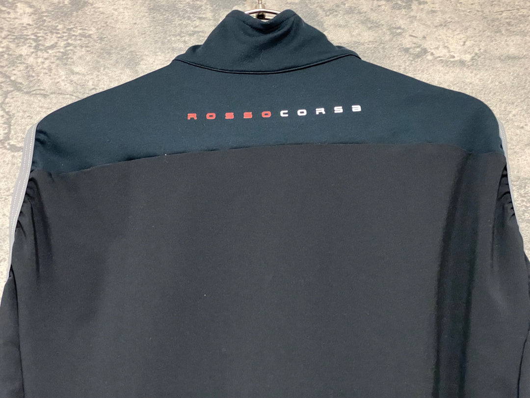 JS954 カステリ CASTELLI ROSSOCORSA perfetto サイクルベスト ジレ 紺 S GORE-TEX INFINIUM