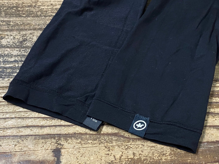 JQ091 アソス ASSOS レッグカバー 黒 I