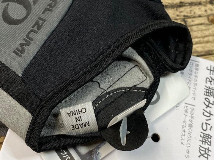 JW515 パールイズミ PEARL iZUMi 指切 グローブ 黒 M