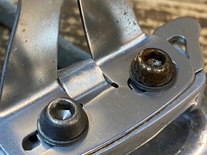 IX652 カンパニョーロ CAMPAGNOLO Cレコード C-RECORD トゥークリップ ペダル L