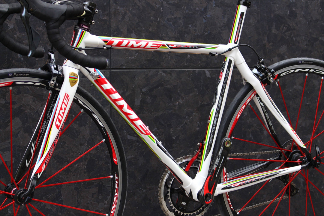 タイム TIME VXRS ULTEAM World Champion Limited Edition 2008 XXS シマノ デュラエース 9000 Mix 11S カーボンロードバイク【福岡店】