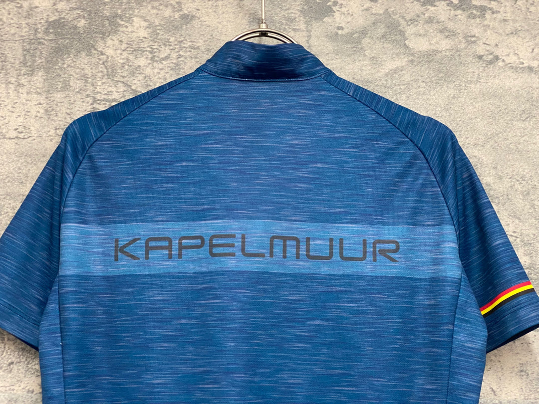 JX266カペルミュール KAPELMUUR 半袖 サイクルジャージ ネイビー M相当