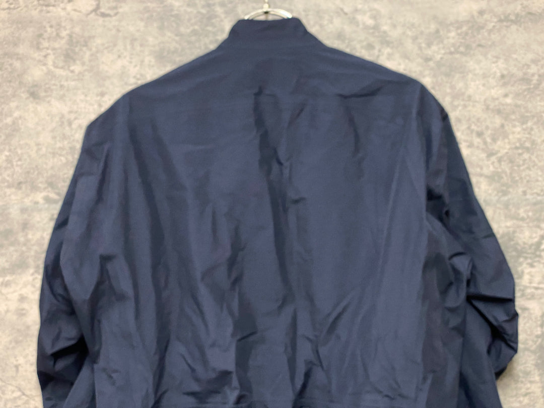 KG515 ラファ Rapha PRO TEAM INSULATED RAIN JACKET 長袖 レインジャケット 濃紺 M GORE-TEX