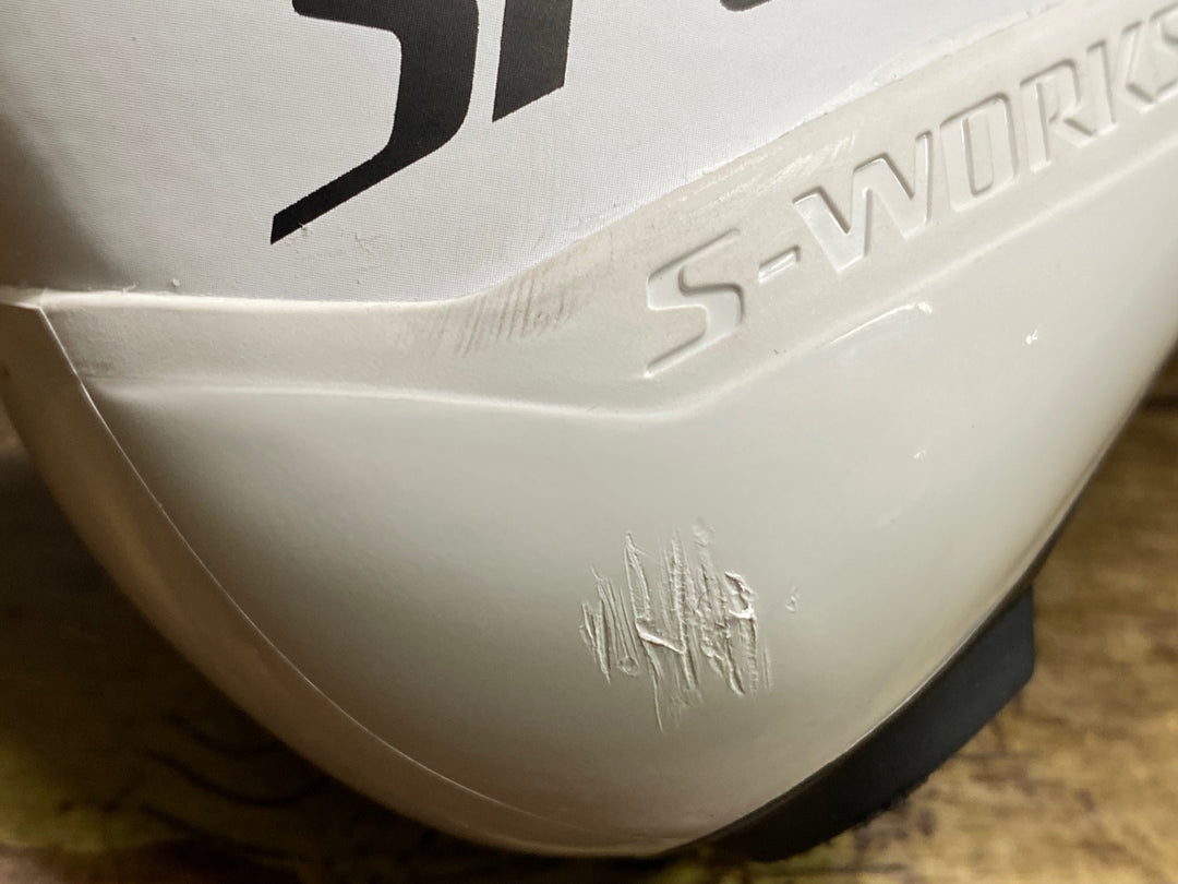 JM424 スペシャライズド SPECIALIZED エスワークス S-WORKS TORCH RD ビンディングシューズ 白 TEAM EU40.5 SPD-SL
