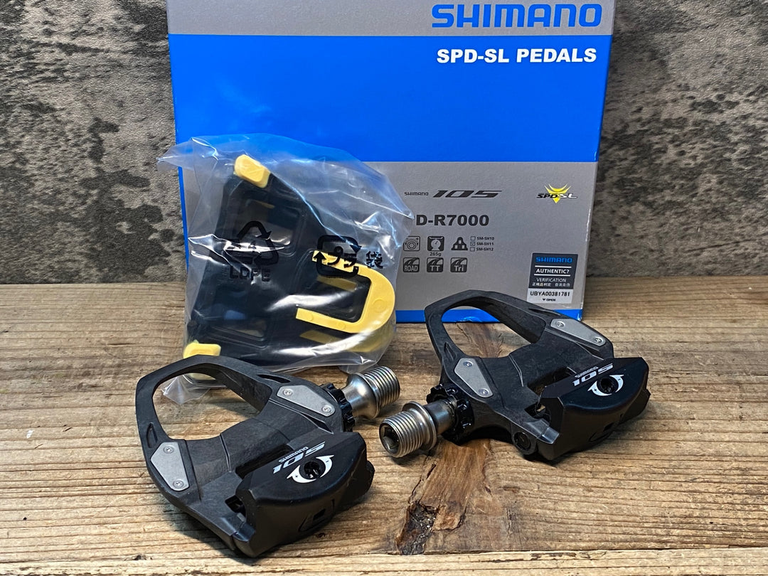JF242 シマノ SHIMANO 105 PD-R7000 ビンディングペダル SPD-SL
