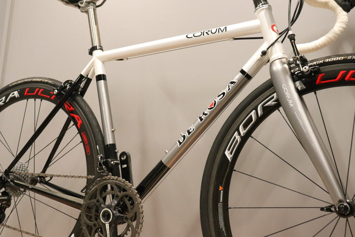 デローザ DE ROSA コルム CORUM 2013モデル 48サイズ カンパニョーロ コーラス 11S スチール ロードバイク BORA ULTRA 【仙台店】