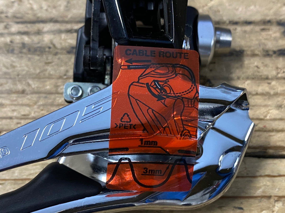 KF754 シマノ SHIMANO 105 FD-R7000 フロントディレイラー 直付 2s