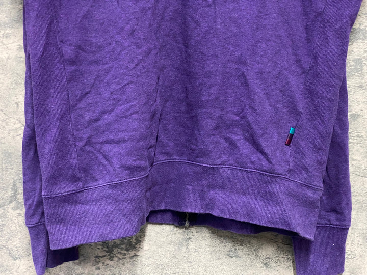 KF531 ラファ Rapha LOGO ZIP UP TRACK JACKET 長袖 サイクルジャケット 紫 M