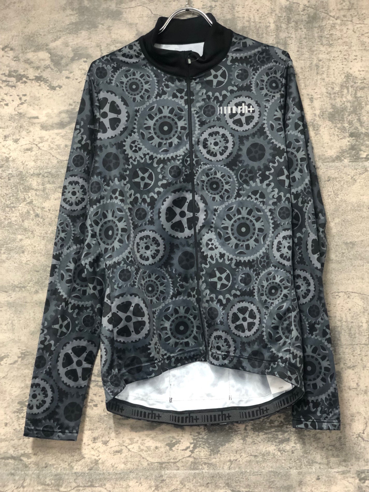 JG957 rh+ 長袖サイクルジャージ グレー XL 裏起毛 – BICI AMORE